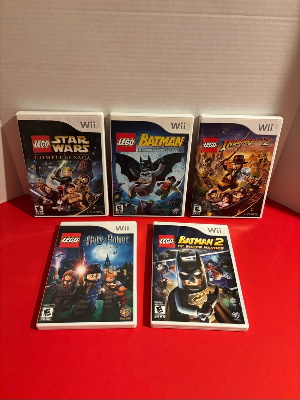 Lego game lot for Nintendo Wii